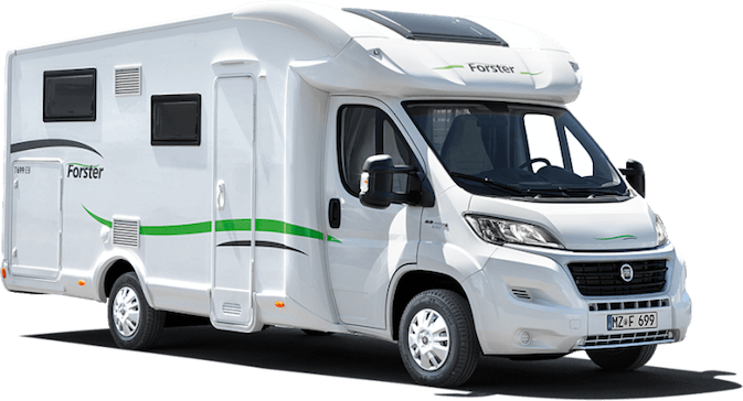 Forster Alkove Wohnmobile Düsseldorf Autohaus Süper T 738 EB Grundriss